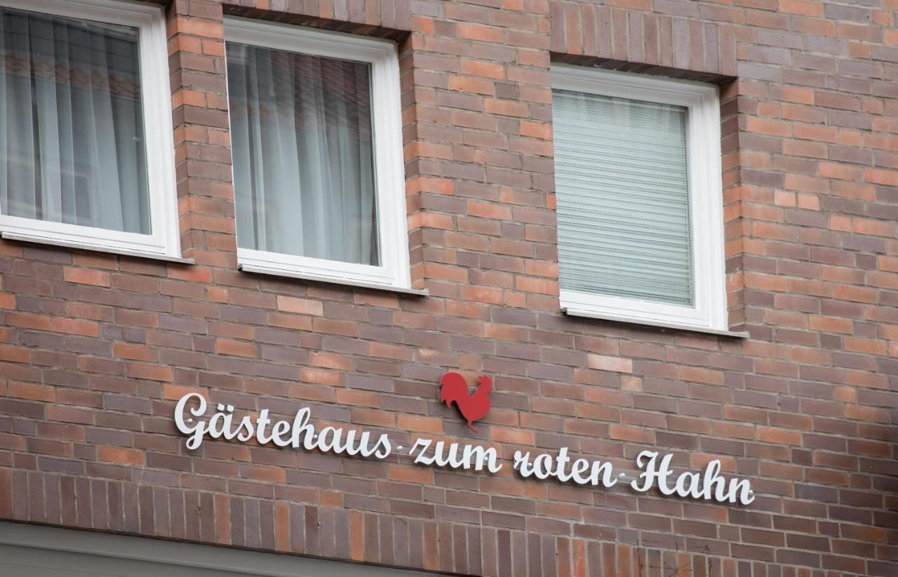 Gaestehaus Zum Roten Hahn Lüneburg Exterior foto